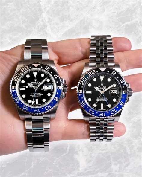 difference batgirl batman rolex|Rolex Batman vs batgirl difference.